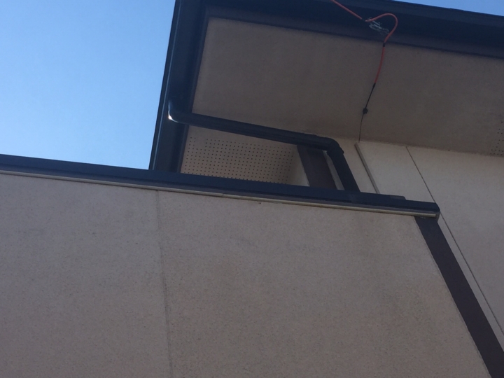 コウモリ除け工事170224